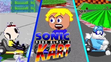 Jimmysonic Dztve And Naka Balloonfox In Srb Kart Sonic Robo Blast