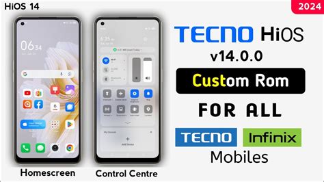 Tecno Hios Android Custom Rom For Tecno And Infinix Devices