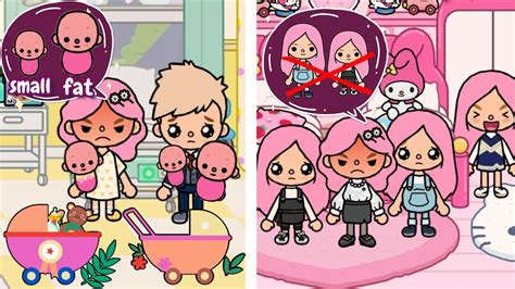 Mom Gave Birth To Triplets But She Loves Only One Toca Life Story