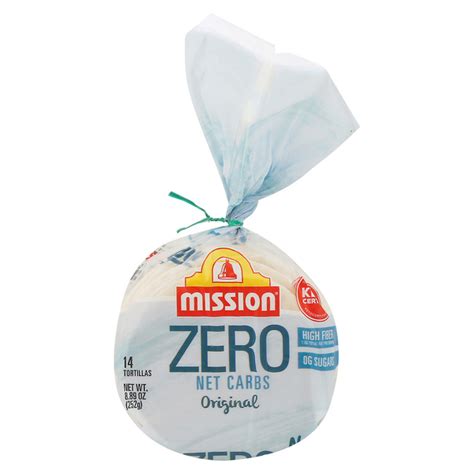 Save On Mission Zero Net Carbs Tortillas Original Soft Taco Size