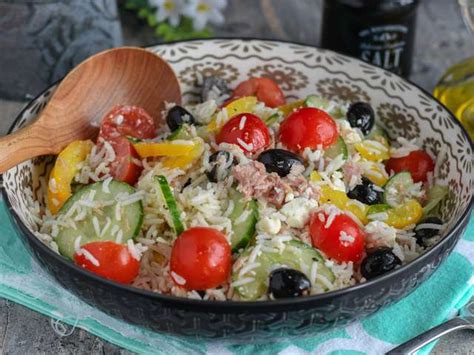 Recettes De Salade Compos E Et Riz