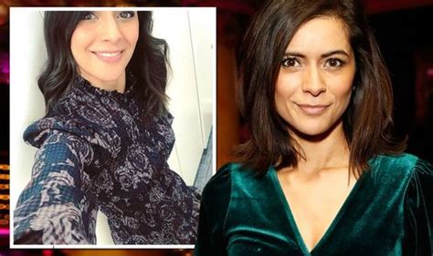 Lucy Verasamy Itv Weather Presenter Wows In Clingy Dress For Rare