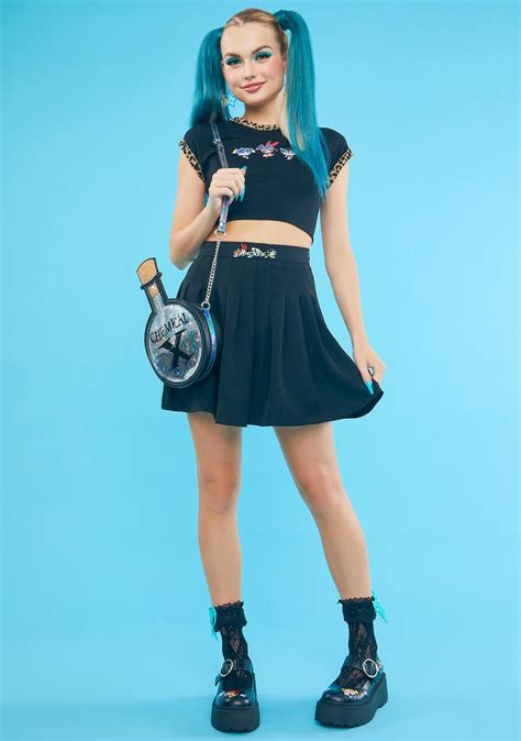 Dolls Kill X Powerpuff Girls Pleated Skirt