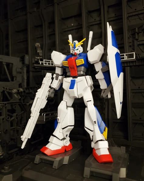 Hguc Rx 78an 01 ガンダム An 01 トリスタン 素組みに毛が生えた程度のガンプラを作って自己満足して時々生き物や植物に