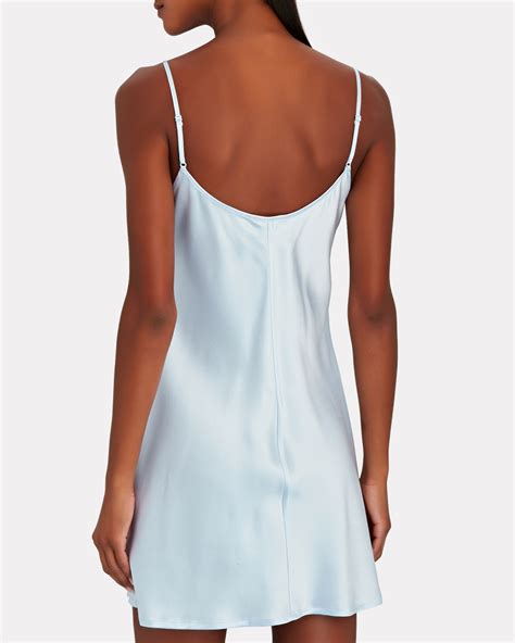 La Perla Silk Mini Slip Dress Intermix®