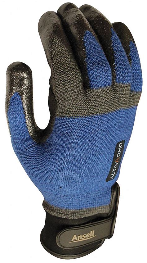 ACTIVARMR Coated Gloves 11 ANSI Cut Level A4 Palm Dipped Foam