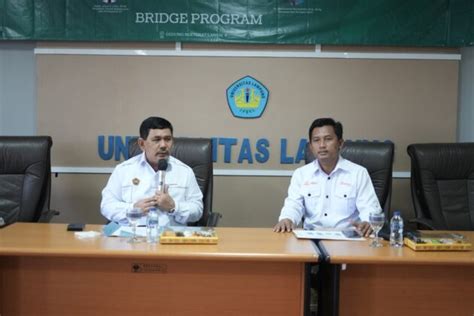 Mahasiswa Unila Ikuti Bridge Program Upt Pkk Universitas Lampung