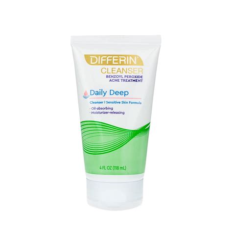 Differin Cleanser Daily Deep 5 Benzoyl Peroxide 4 Fl Oz Walmart Inventory Checker Brickseek