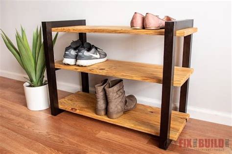 Shoe Rack – Free Woodworking Plan.com