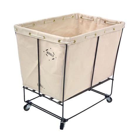 Canvas Elevated Truck Removable Style 6 Bu Steele Canvas Basket Corp