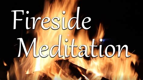 Fireside Meditation 1 Hour Healing Sounds Youtube