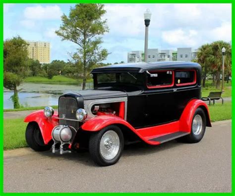 1930 Hot Rod Street Rod Used Automatic Classic Ford Tudor 1930 For Sale