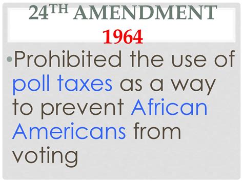 Revisiting The 27 Amendments Ppt Download