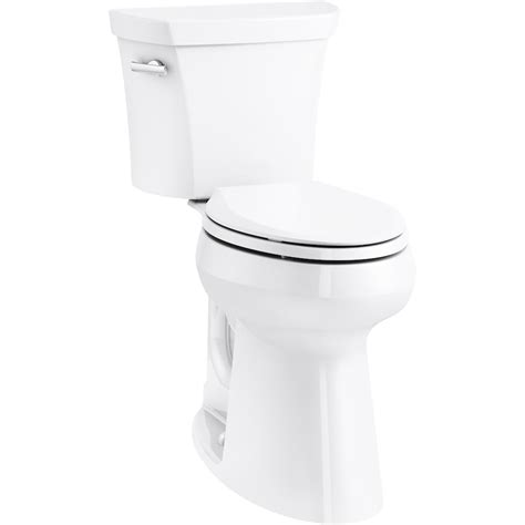 Kohler Extra Tall Highline 2 Piece 48 Lpf Elongated Toilet In White