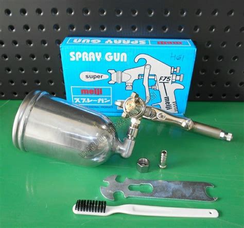 Jual Meiji Spray Gun Spet Taiwan Cat Tabung Atas F Cc Di Lapak