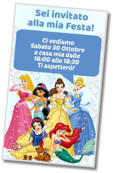 Migliori Invito Principesse Whatsapp Digital