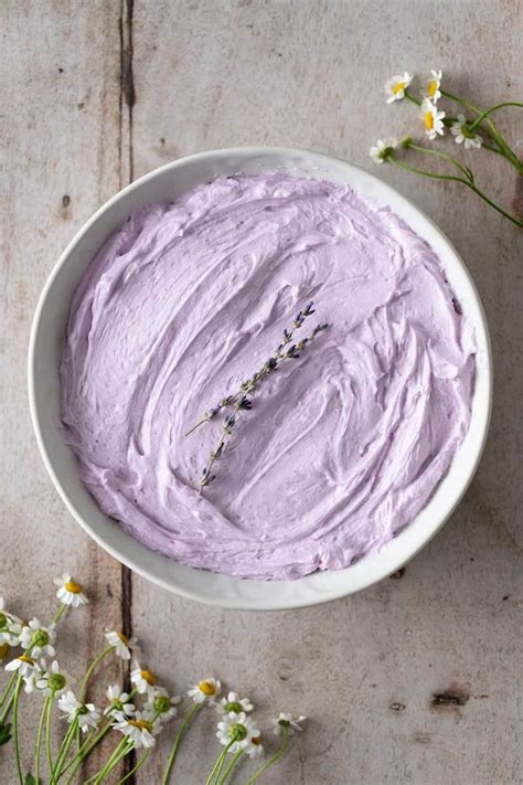 Lavender Buttercream Frosting Recipe In 2024 Lavender Dessert