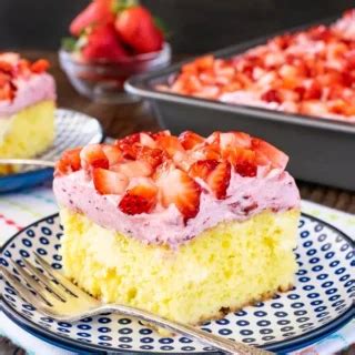 Strawberry Pudding Poke Cake Recipes Cake Mix Recipes