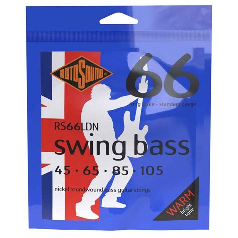 Bass Guitar Strings • Rotosound Swing Bass 66 Stainless Steel Rs66ld