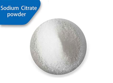 Trisodium Citrate Dihydrate Powder Wholesale Supplier Cas