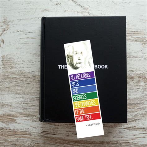 Creatie® Bookmarks with Albert Einstein Motivational Quotes | 18 ...