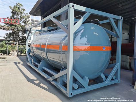 Iso Ft Nitric Acid Hno Storage Transport Tank Container