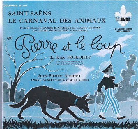 Le Carnaval Des Animaux Pierre Et Le Loup De Camille Saint Sa Ns Sergei