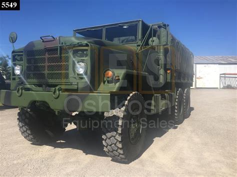 M923a2 5 Ton 6x6 Military Cargo Truck C 200 107 Oshkosh Equipment