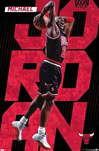 Trends International Michael Jordan Collage Wall Poster