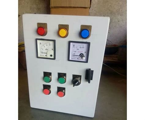 Three Phase 415 V Mild Steel DOL Starter Control Panel 3 HP At Rs 6000