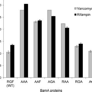 Growth Phenotypes Of Strains Expressing Wild Type BamA WT Sector 1