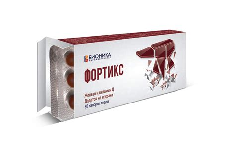 Fortix | Capsules | Bionika Pharmaceuticals