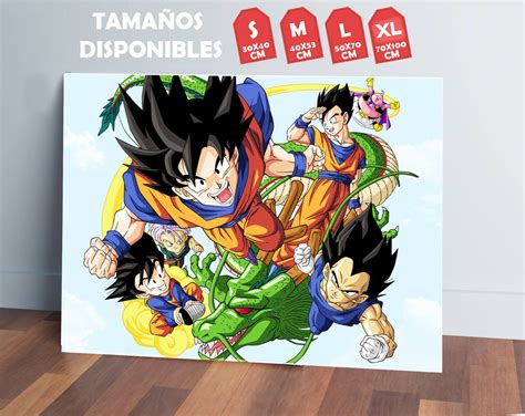 Cuadro Dragon Ball Z Mdf Memoestampados Memo Estampados