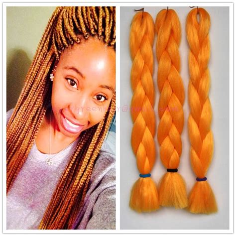 Burnt Orange Braiding Hair Isramathani