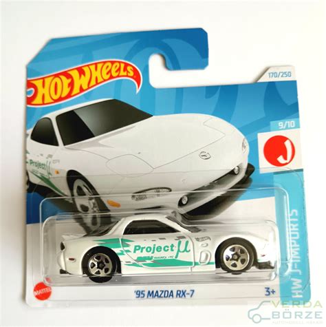 Hot Wheels 95 Mazda RX 7 2024 Autómodell Neked