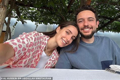 Newlywed Bliss Crown Prince Hussein Of Jordan Shares A Sweet Selfie