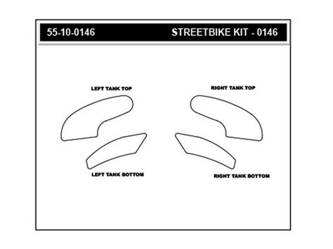 Kit De Pegatinas De Dep Sito Stompgrip Volcano Ducati