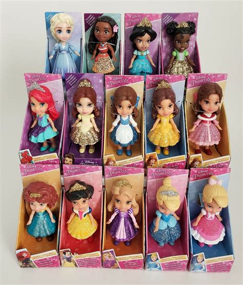 Mini Poupee Disney Princesses Figurines Petites Poupees Disney Coloriage