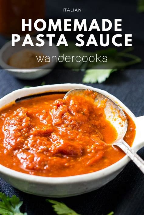 The Best Homemade Pasta Sauce Recipe Pasta Sauce Homemade Fresh