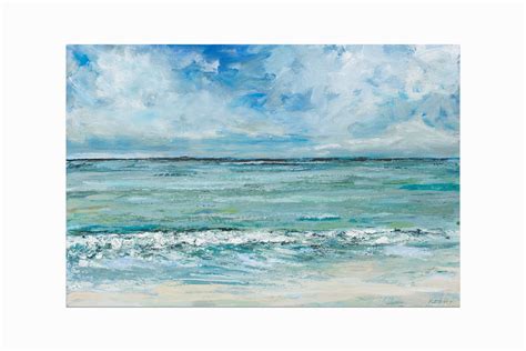 Original Seascape Painting Ocean Wall Art Let S Escape 20x30 On Canvas By Katie Jobling