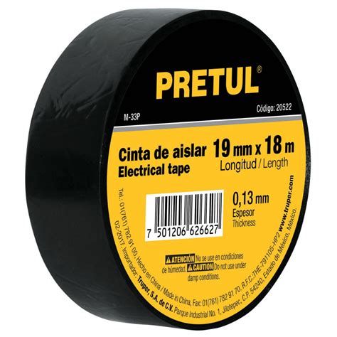 Cinta De Aislar Pvc M X Mm Pretul Ferreco