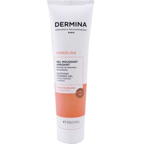 Dermina Senselina Gel Moussant Apaisant 100ml