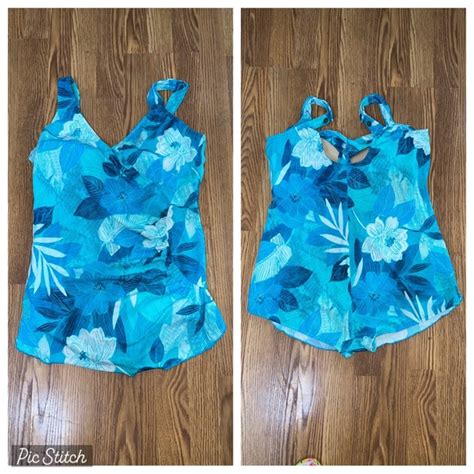 Maxine Of Hollywood Swim Darling Vintage Maxine Of Hollywood One Piece Swimsuit Poshmark