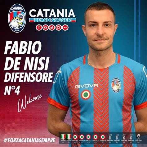 Benvenuto In Rossazzurro Fabio De Nisi Catania Beach Soccer