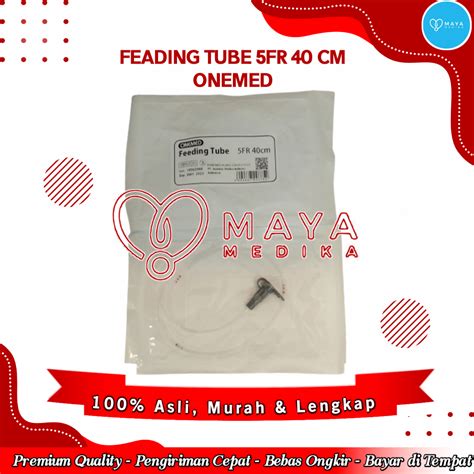 Feeding Tube FR 5 40 Cm One Med Lazada Indonesia