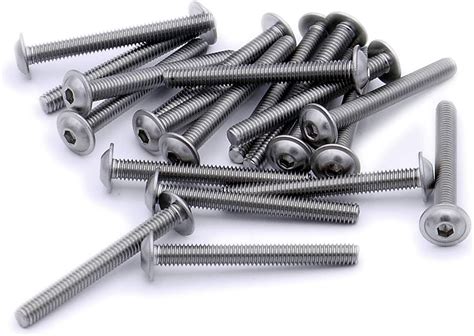 M Mm X Mm Flanged Hex Socket Button Machine Screw Bolt