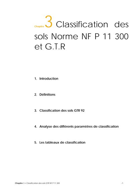 3 Classification Dessolsgtrcours Routesprocedes Generaux De Construction 1 Pdf