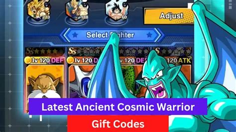 Ancient Cosmic Warrior Gift Codes November Techfornerd