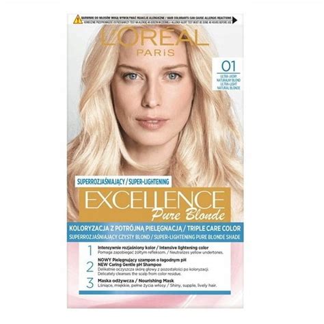 L Oreal Paris Excellence Creme farba do włosów 01 Super Jasny Blond