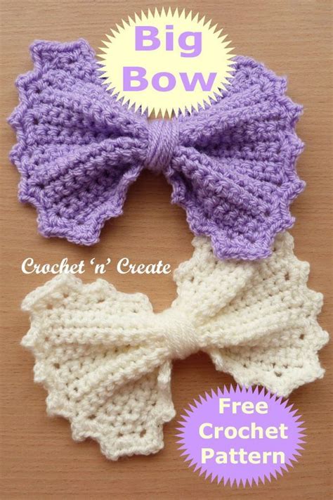 Crochet Bows Free Pattern Artofit